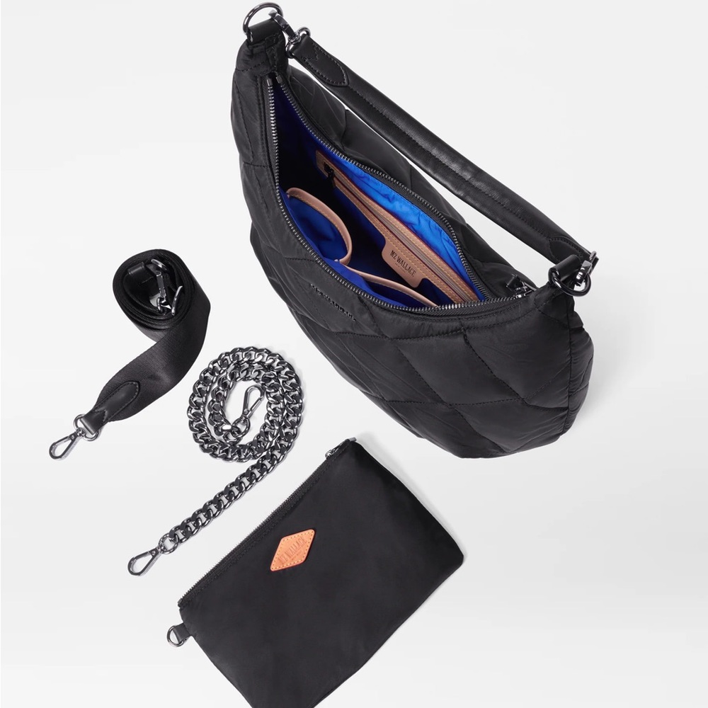 MZ WALLACE Quilted Bowery Shoulder Bag - Picture 6 of 10